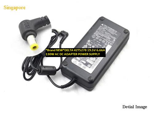 *Brand NEW*DELTA 42T5278 19.5V 6.66A 130W AC DC ADAPTER POWER SUPPLY